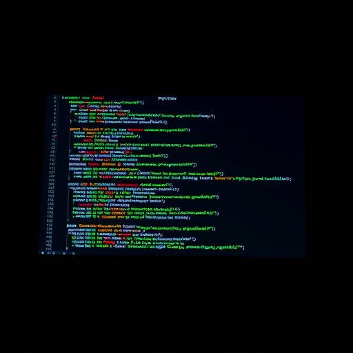 Coding and development environment, showing Python syntax